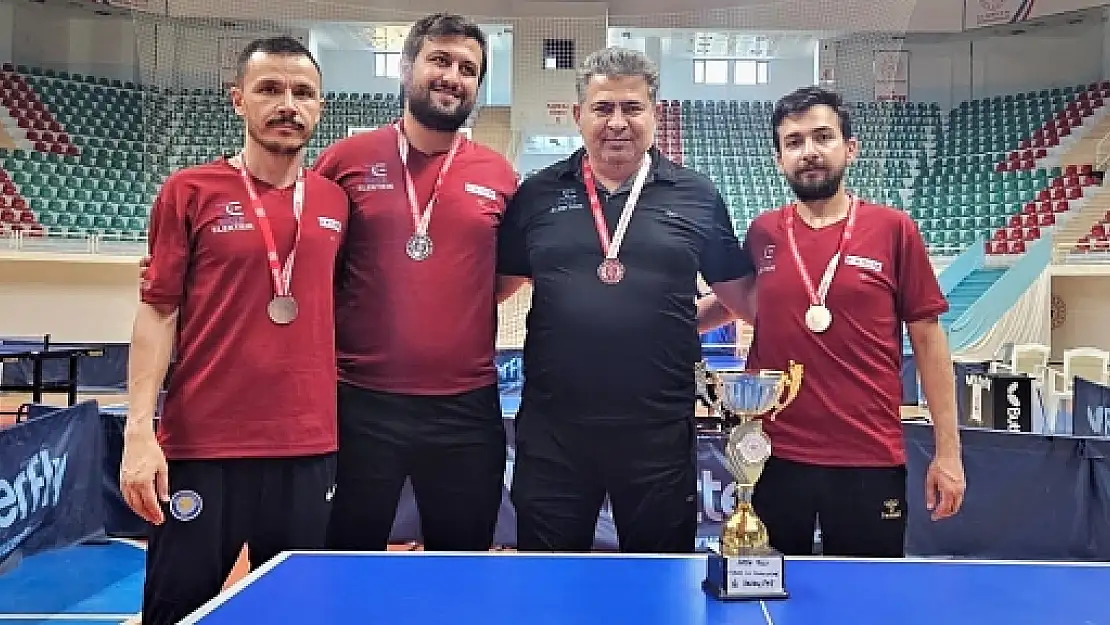 Dicle Elektrik, Masa Tenisi Kuruluşlar Ligi'nde İkinci Oldu