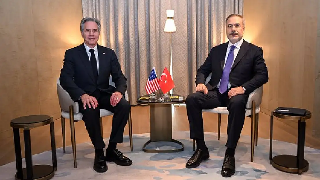 Dışişleri Bakanı Hakan Fidan, ABD'li Mevkidaşı Blinken İle Görüştü