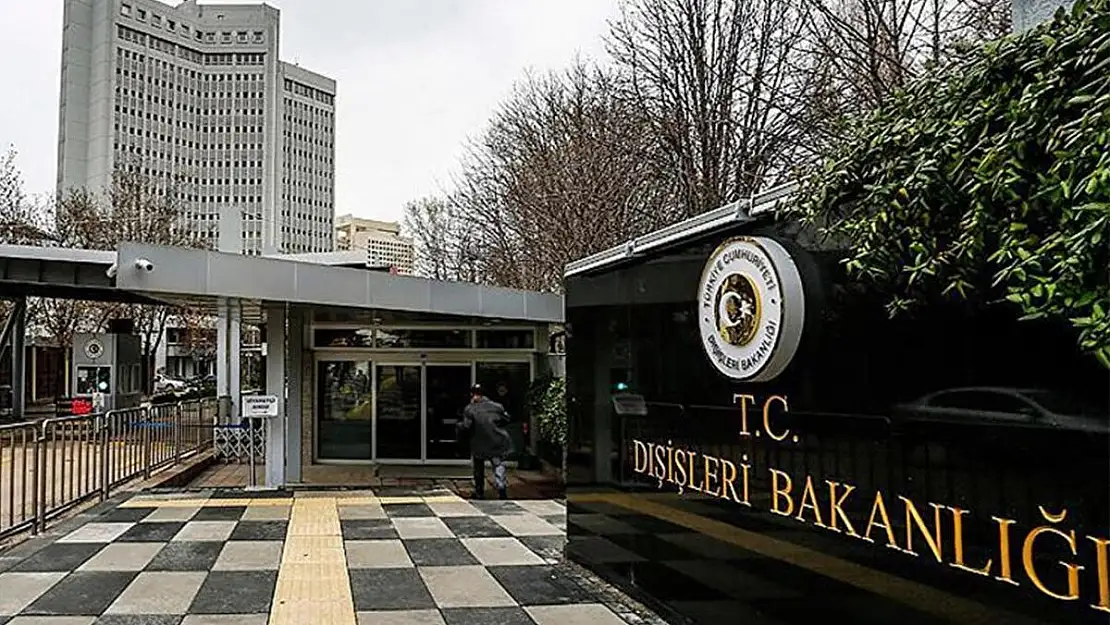 Dışişleri Bakanlığı, Türkiye Filistin'de Ateşkesin Sağlanması Yönünde Çalışmaya Devam Edecek