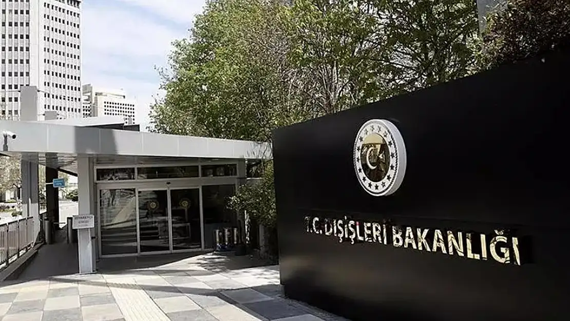 Dışişleri Bakanlığı'ndan AP'nin 2022 Türkiye Raporuna Sert Tepki!