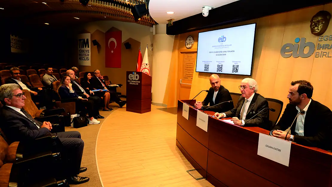 Ege Bölgesi'nin İhracat Şampiyonu Demir ve Demirdışı Metaller İhracatçılarının 2024 Yılı İhracat Hedefi 2,2 Milyar Dolar