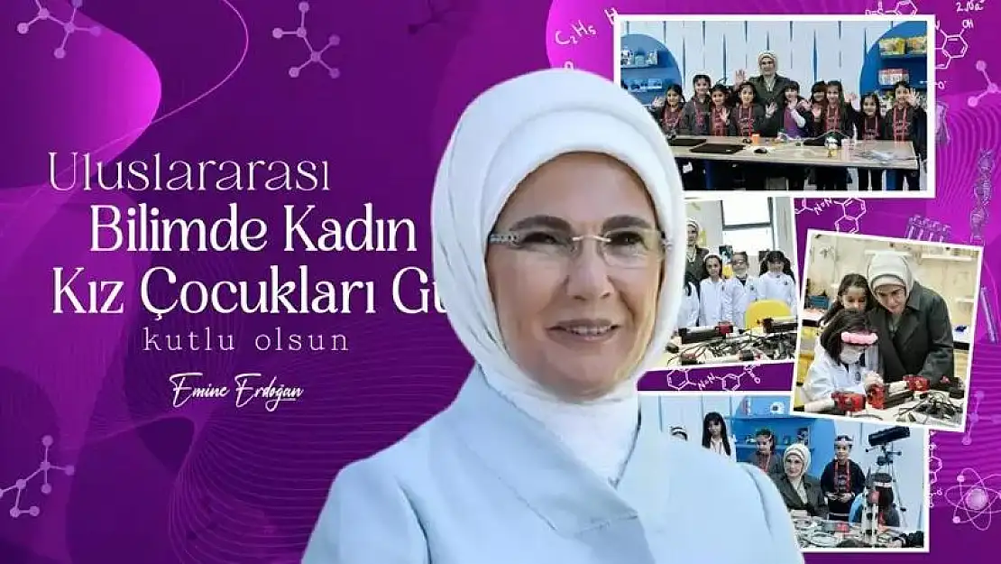 Emine Erdoğan: Bilim Kadınlarımız, Türkiye Yüzyılı'nın Parlayan Yıldızları Olacak