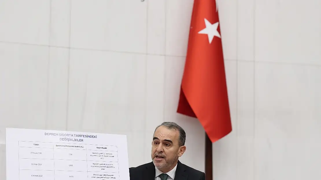 Ergin'den DASK Mağduriyetlerini Giderecek Kanun Teklifi