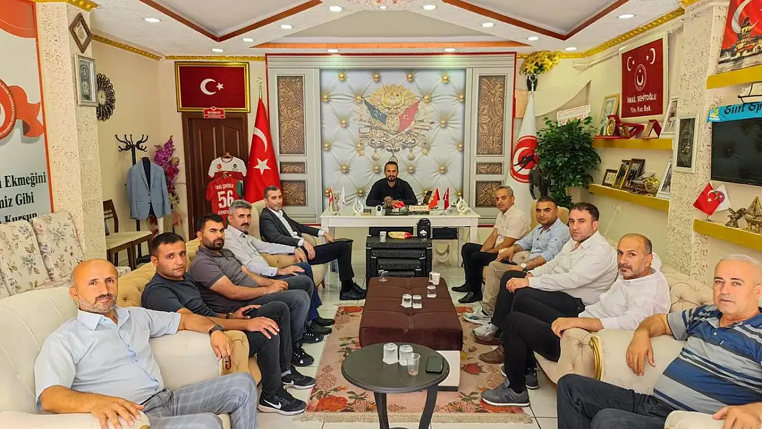 Ergün'den Anadolu Güvenlik Korucuları ve Şehit Gazi Aileleri Federasyonu Başkanlığına Ziyaret