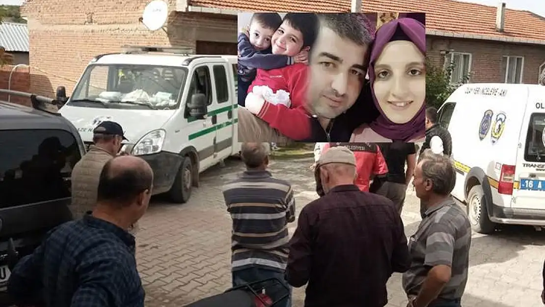 Eşini ve 2 Çocuğunu Öldüren Kişi İntihar Etti!