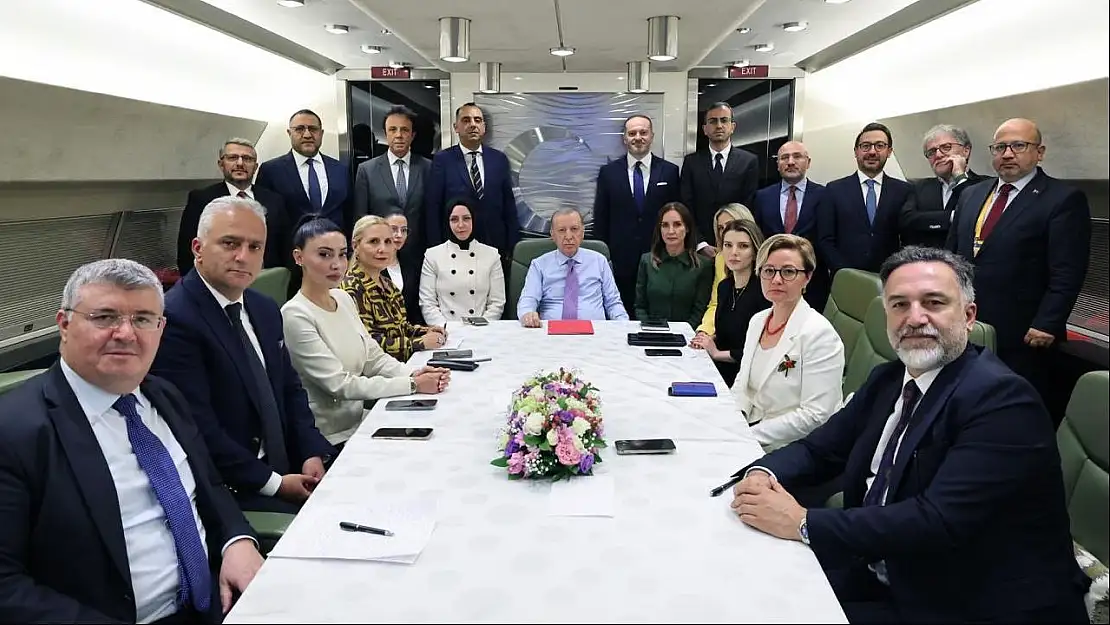 'F‑35 Projesine Dönüş İçin Teknik Görüşmeler Başladı' - Erdoğan Uçakta Basınla Konuştu