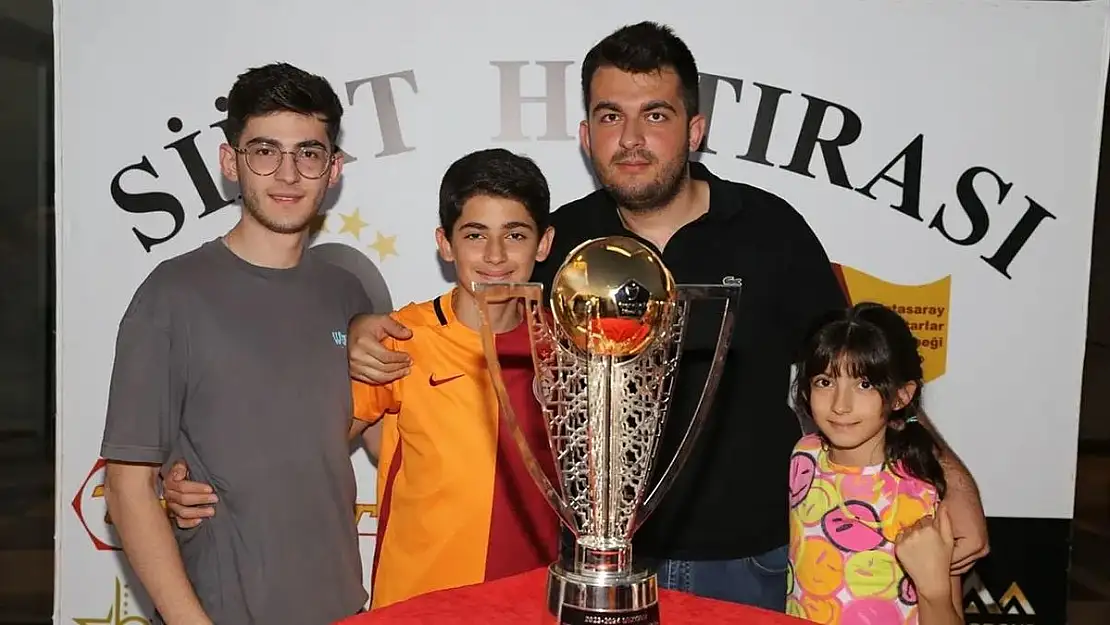 Galatasaray'ın Kupası Siirt'teydi