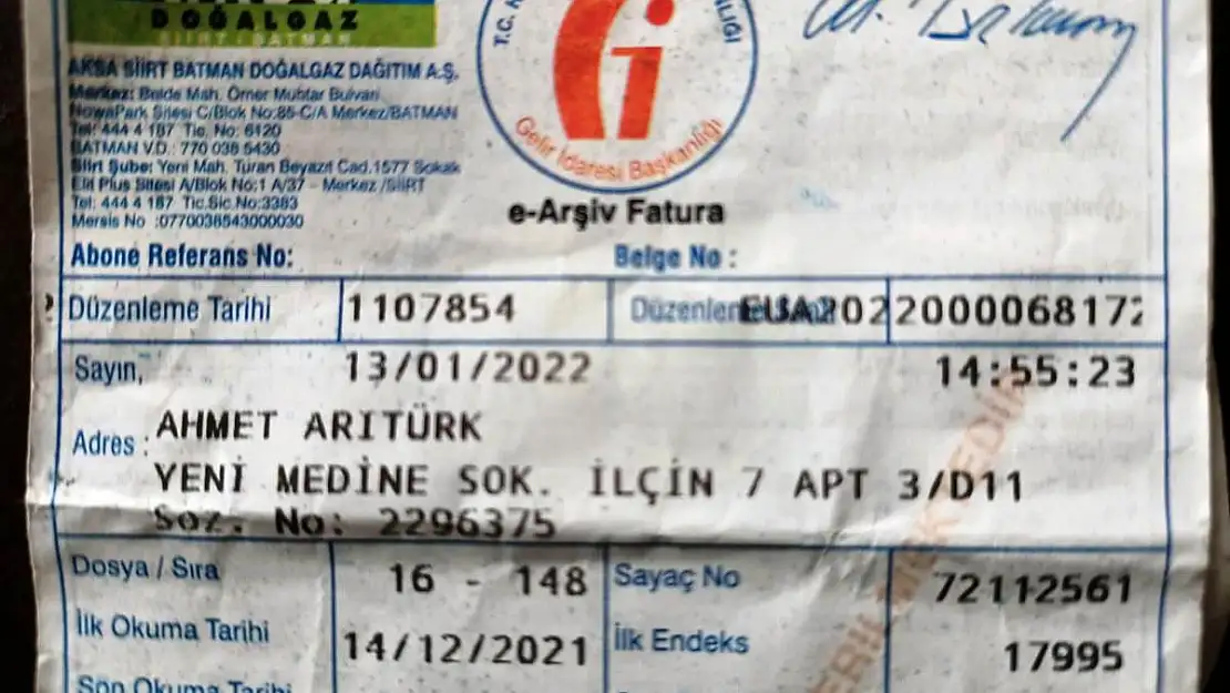GEÇEN AYA GÖRE ADETA KATLANMIŞ OLARAK GELEN DOĞALGAZ FATURALARI, ABONELERİ ŞAŞIRTTI 1 OCAK İTİBARIYLA BAŞLATILMASI GEREKEN ZAMLAR 14 ARALIK 2021'DEN BAŞLATILMIŞ