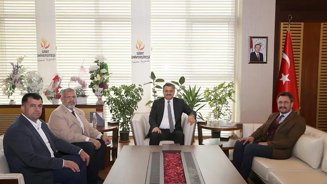 Gençlik Spor İl Müdürü Çalgan'dan Rektör Şındak'a Ziyaret