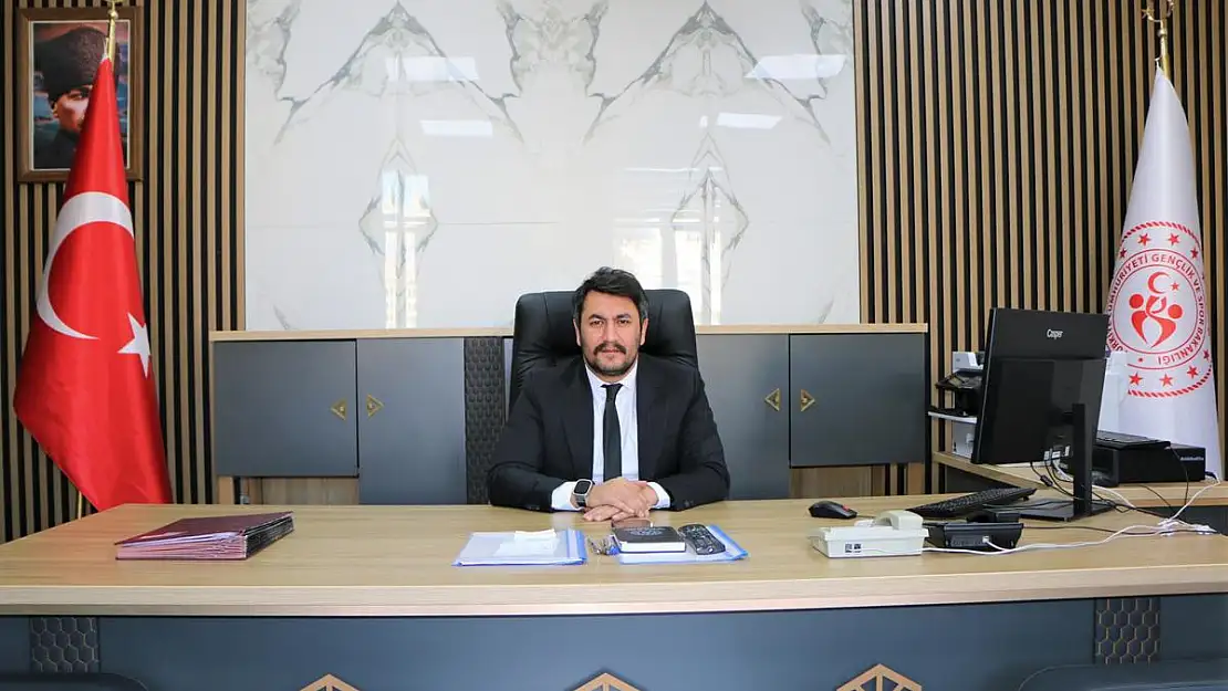Gençlik ve Spor İl Müdürü Çalğan'ın 19 Mayıs Atatürk'ü Anma Gençlik ve Spor Bayramı Mesajı