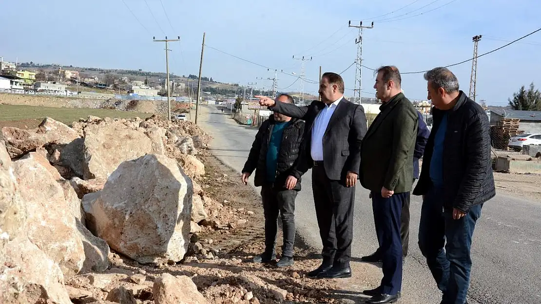Gökçebağ Yolu Beton Asfaltla Buluşuyor