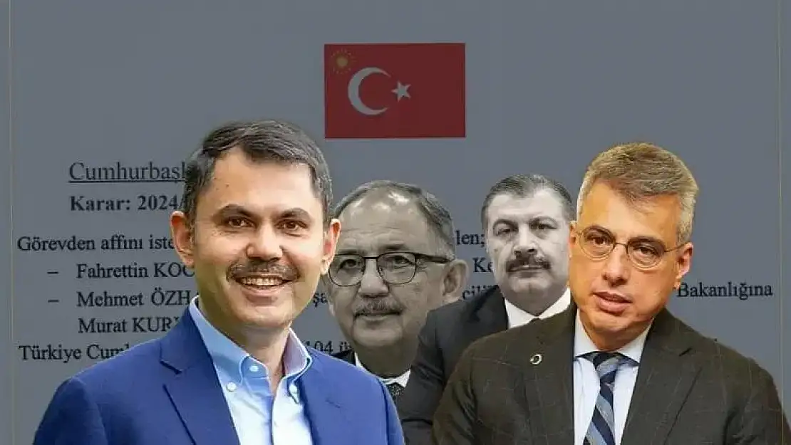 Görevlerinden Aflarını İsteyen Bakanlar ve Yerlerine Atananlar!!!