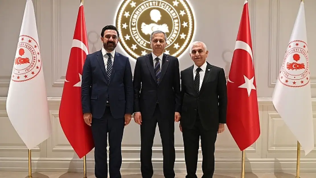 Gül ve Olgaç, İçişleri Bakanı Ali Yerlikaya'yı Ziyaret Etti