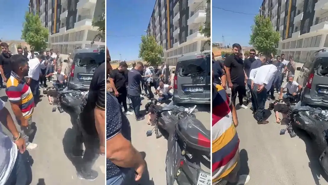 Güres Caddesi'nde Motosiklet Kazası: 1 Yaralı