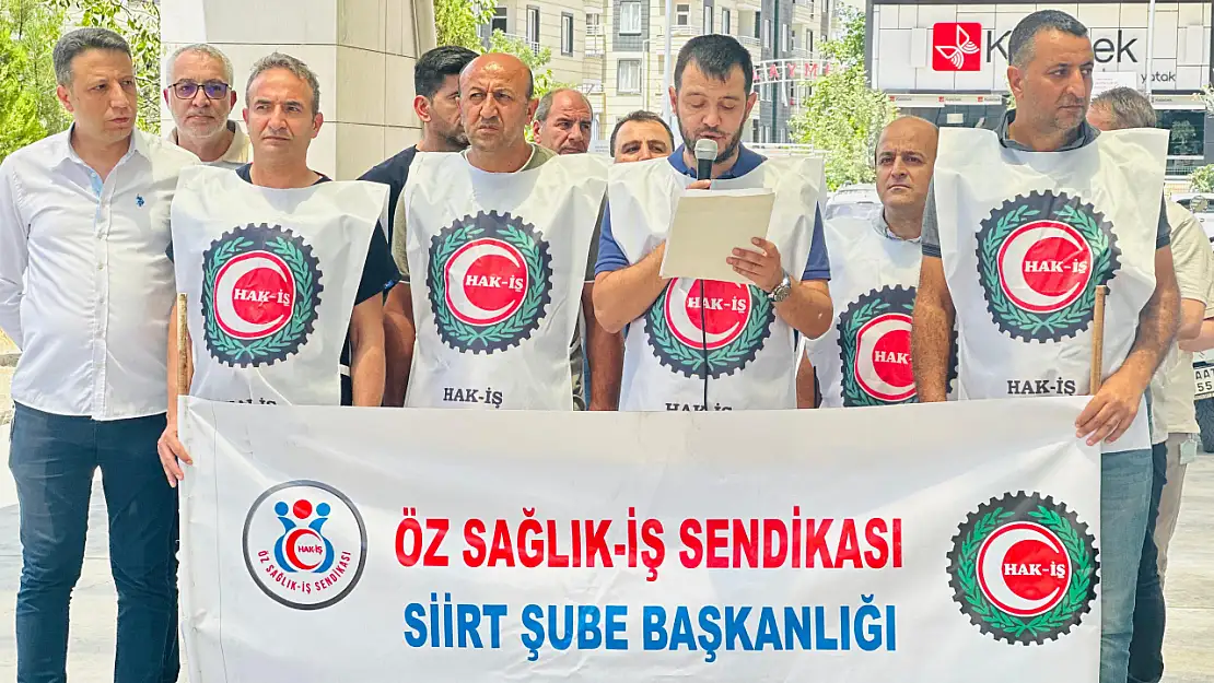 HAK-İŞ Şehitlerimiz İçin Tek Yürek Oldu: Siirt'te Anma Programı Düzenlendi