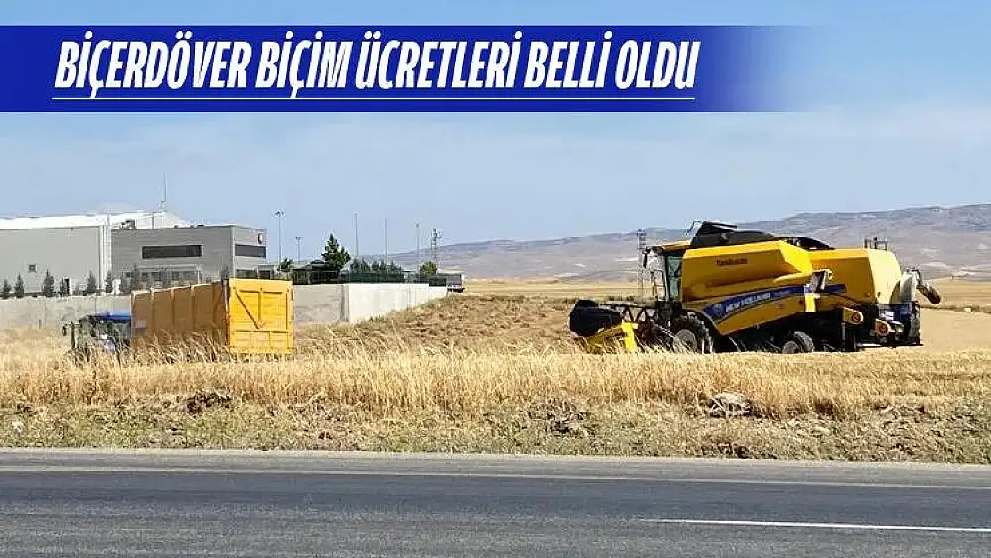 Hasat Mevsimi Başladı Biçerdöver Fiyatları Belli Oldu
