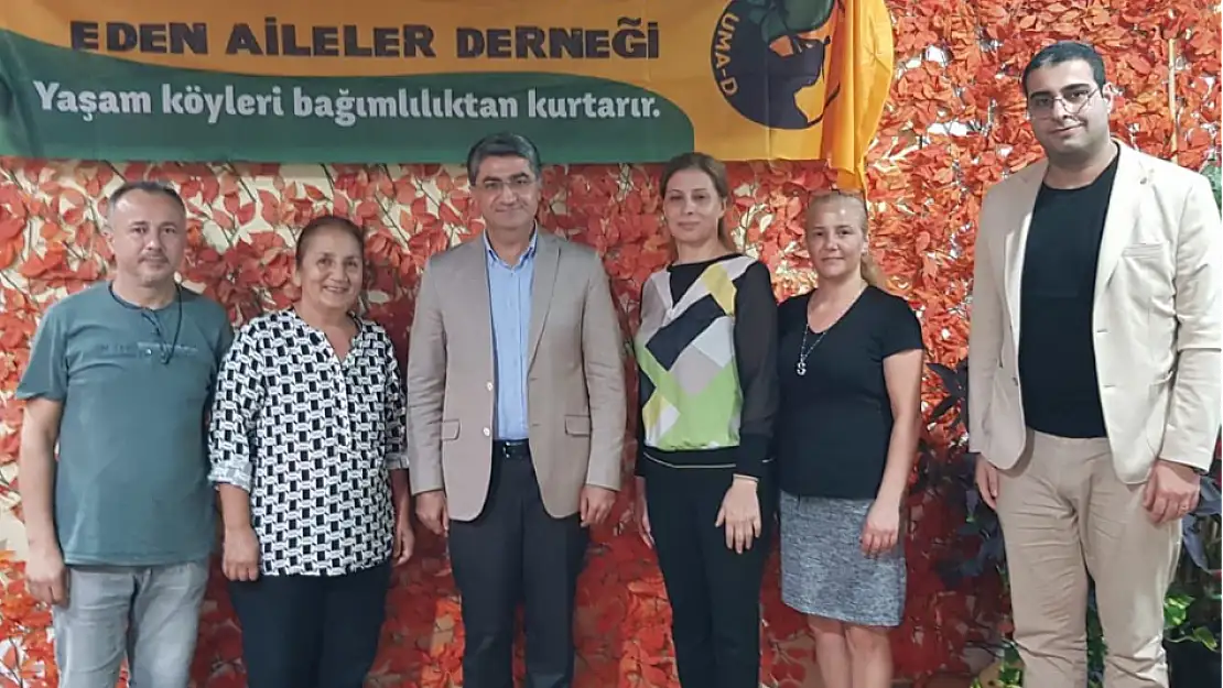 Hemşerimiz Ekmen'den Uyuşturucu İle Mücadele Derneğine Ziyaret