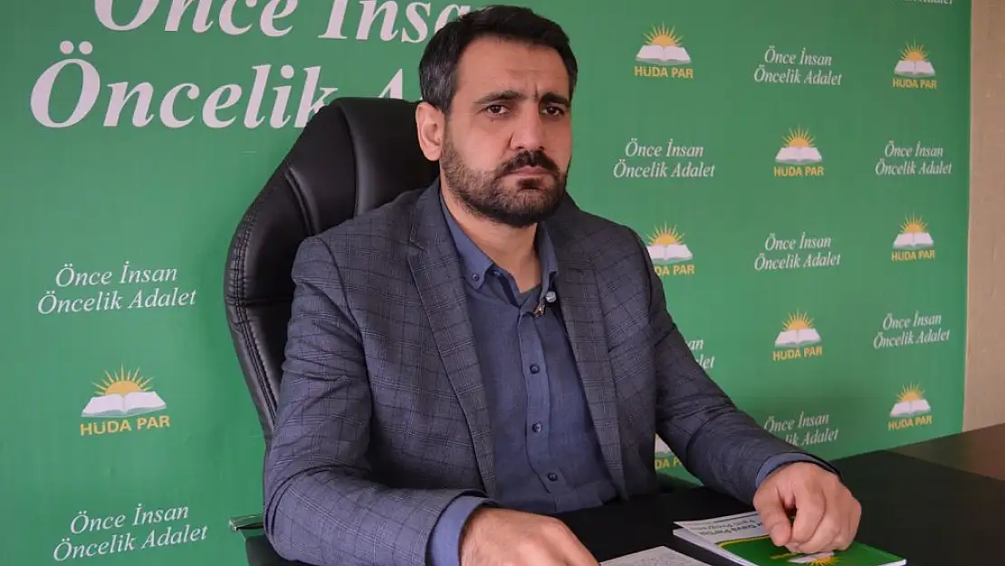 HÜDA PAR SİİRT İL BAŞKANI TEKİN SİİRT EĞİTİM VE ARAŞTIRMA HASTANESİ HALKIN İHTİYACINI KARŞILAYAMIYOR