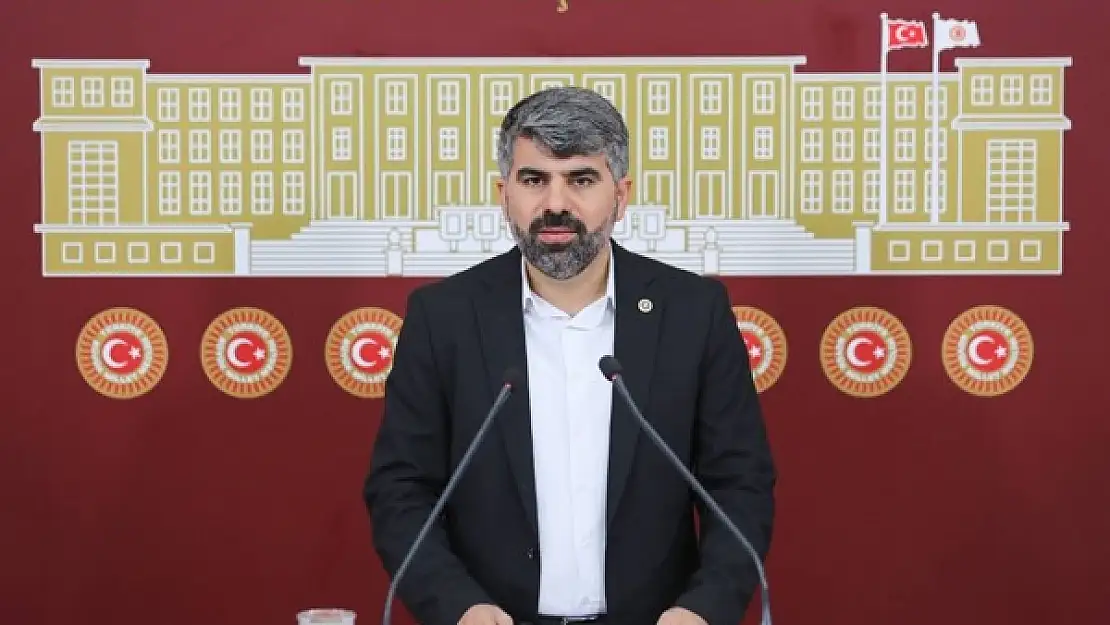 HÜDAPAR Milletvekili Faruk Dinç, TBMM'de Basın Toplantısı Düzenledi