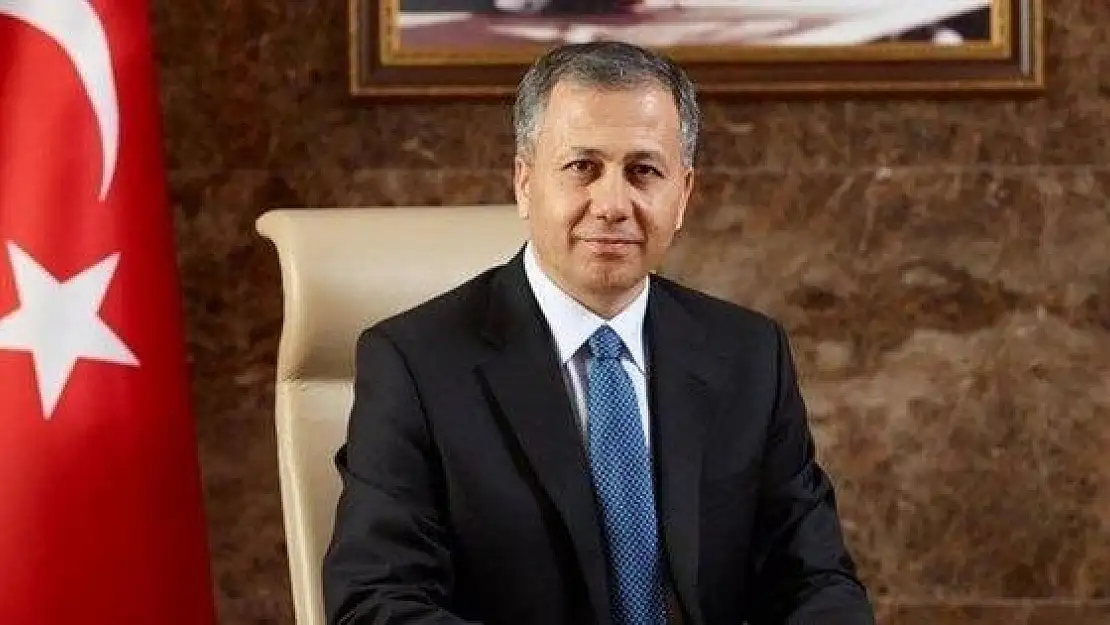 İçişleri Bakanı Yerlikaya'dan Taziye Mesajı