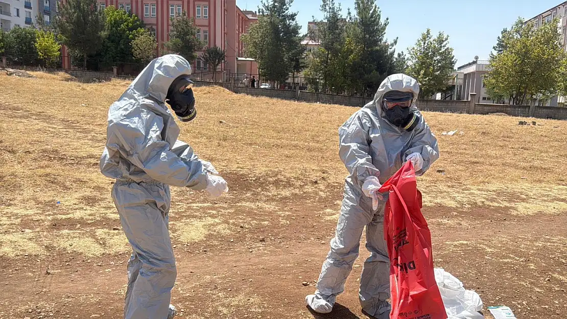 siirt'te Hastane Personeline KBRN Eğitimi ve Uygulamalı Tatbikat