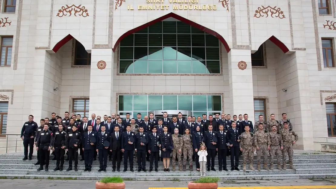 İl Emniyet Müdürü Necmettin Öztürk, Personelleriyle Bir Araya Geldi