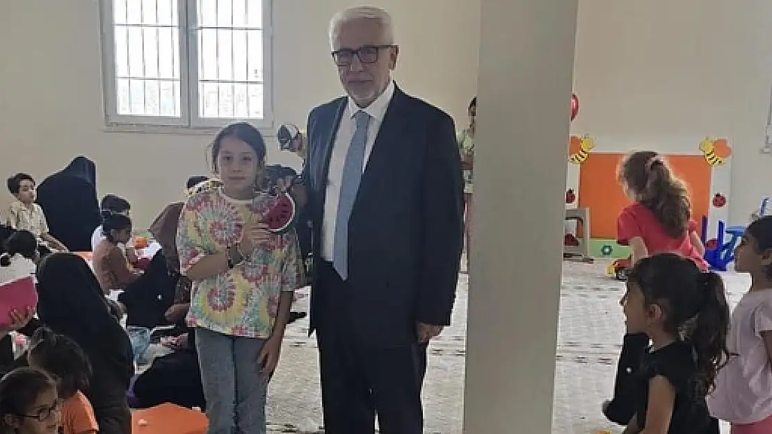 İl Müftüsü Pinal'den Nursen Hatun 4-6 Yaş Kur'an Kursuna Ziyaret 