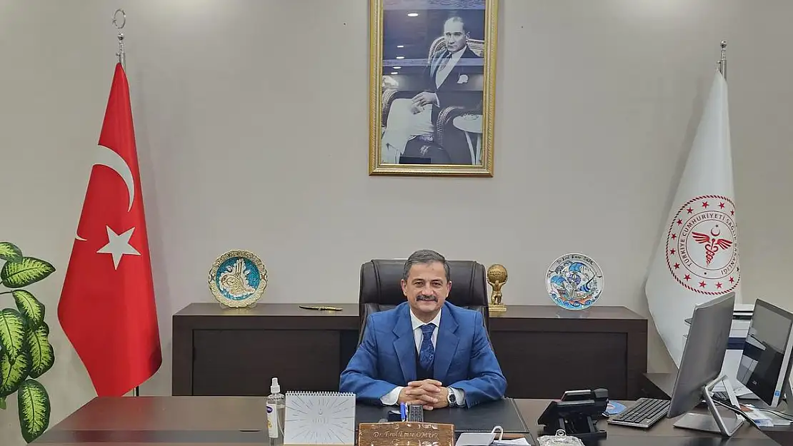 İl Sağlık Müdürü Ömür: 'Sağlık Hizmetlerinde Dijital Dönüşümle Yeni Sistemle Hizmet Kalitesi Artacak'