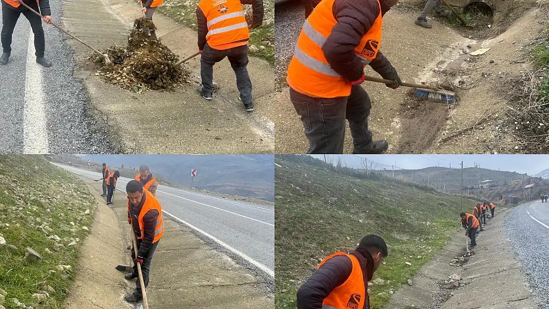 İlimiz Genelinde Devam Eden Yol Çalışmaları