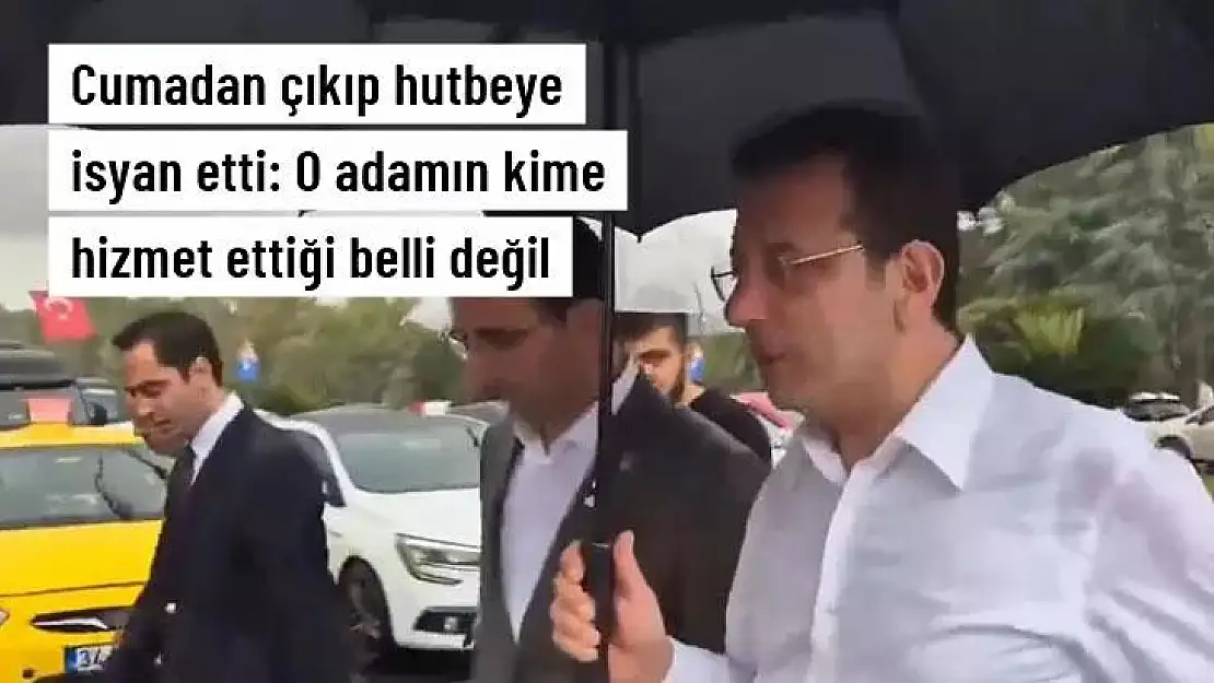 İmamoğlu'nun Hutbe İsyanı!