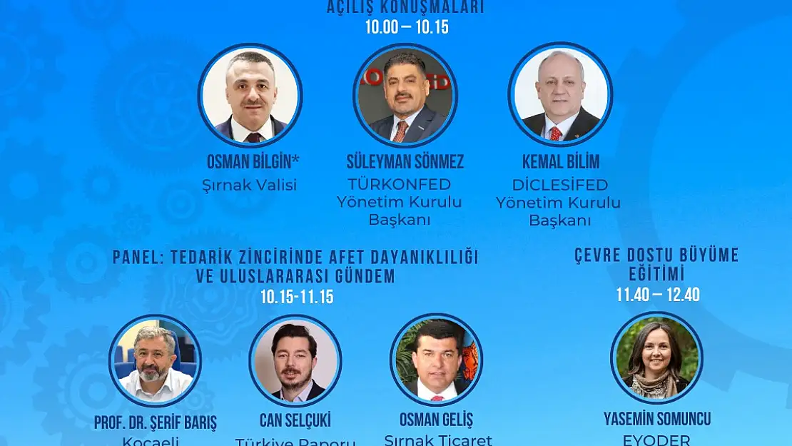 İş Dünyası İçin Yerel Kalkınma Projesi'nin 3. Etkinliği  Şırnak'ta Düzenlenecek