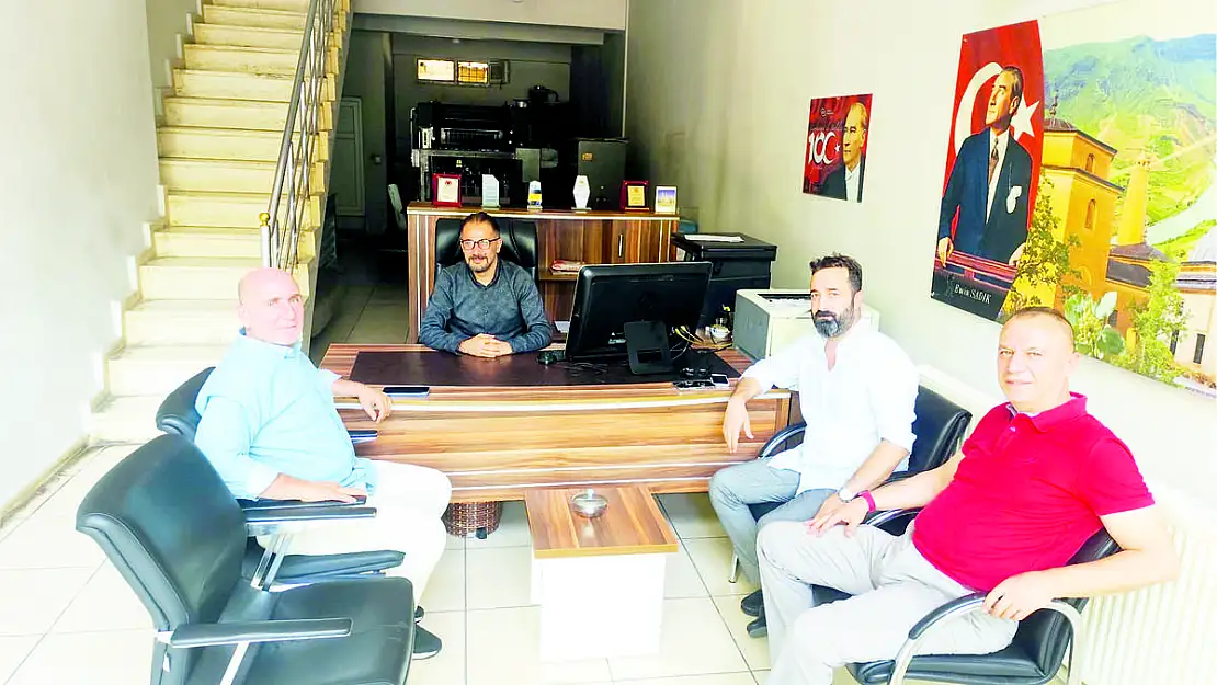 İşadamı Hemşerimiz Süleyman Geyik'ten Ziyaret
