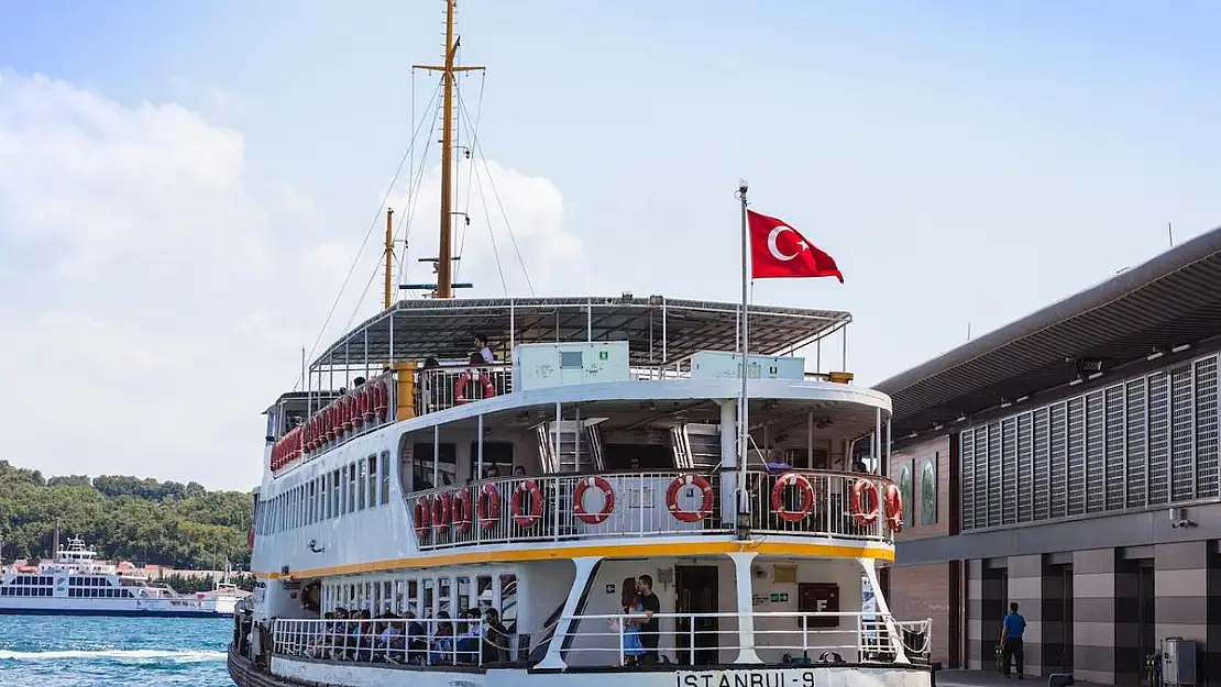 İstanbul'da güzel bir hava ve feribot keyfi