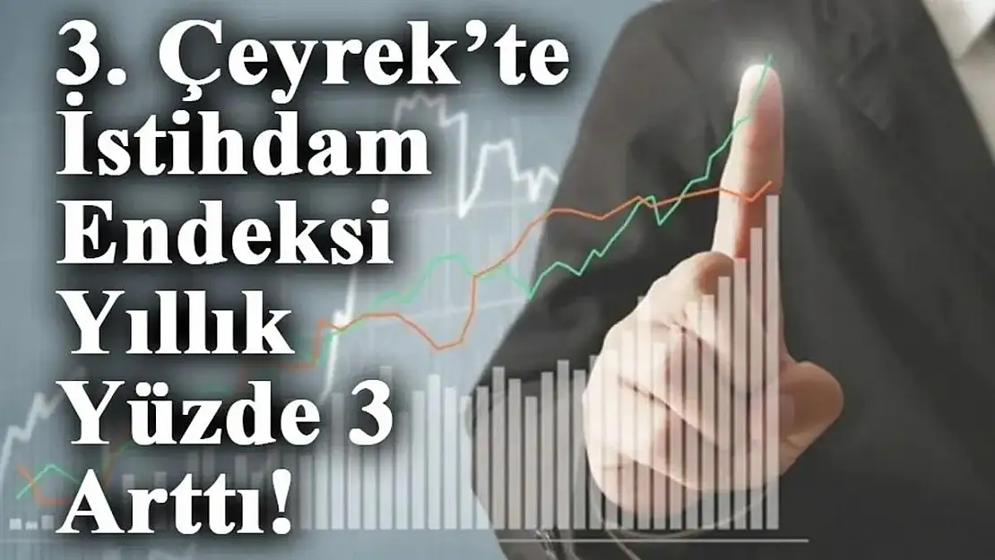 İstihdam Endeksi Yıllık %3,0 Arttı