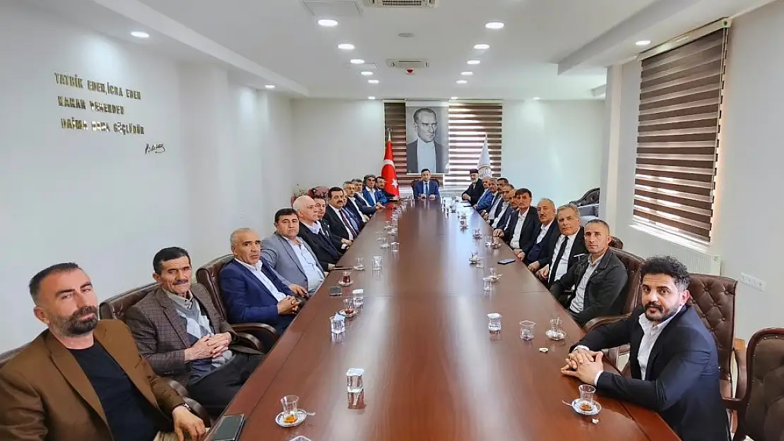 KADİM Aşiretler Federasyonundan Pervari Kaymakamlığına Ziyaret