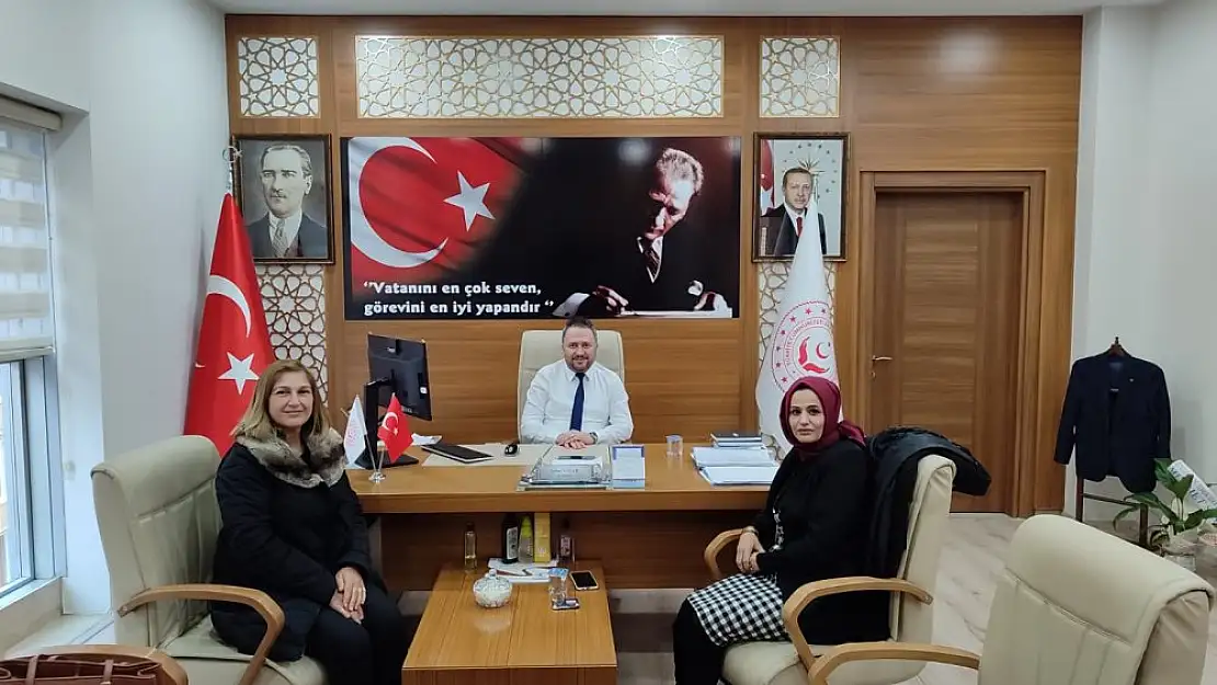 Kadın Girişimi Yöneticilerinden İl Müdürü Sidar'a Ziyaret