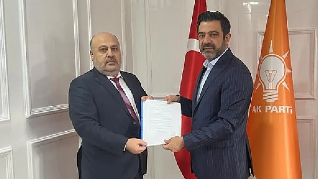 Kamil Aparı, AK Parti'den Belediye Başkan Aday Adaylığına Başvurdu