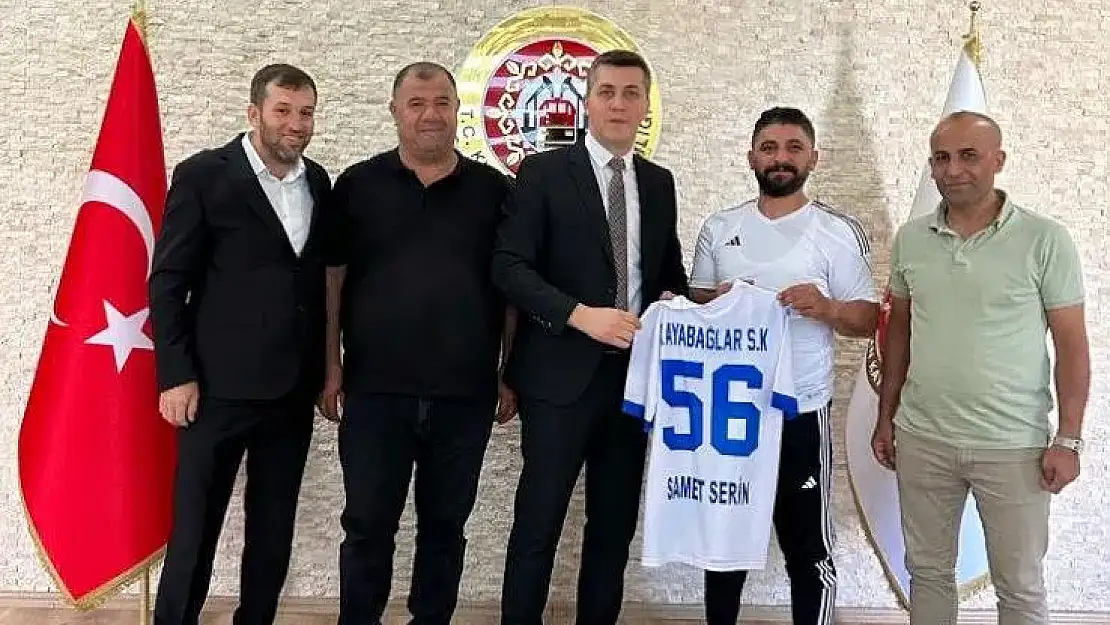 Kayabağlar Gençlik Spor Kulübü'nden Kaymakam Serin'e Ziyaret