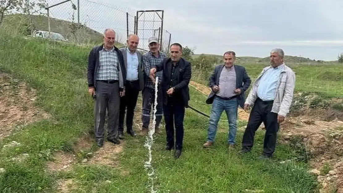 Kayabağlar'da 3 Sondaj Kuyusunda İçme Suyuna Ulaşıldı