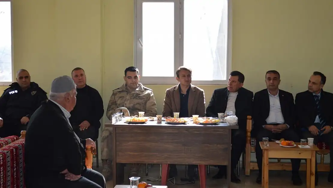 Kaymakam Özcan'dan Çelikli Köyüne Ziyaret