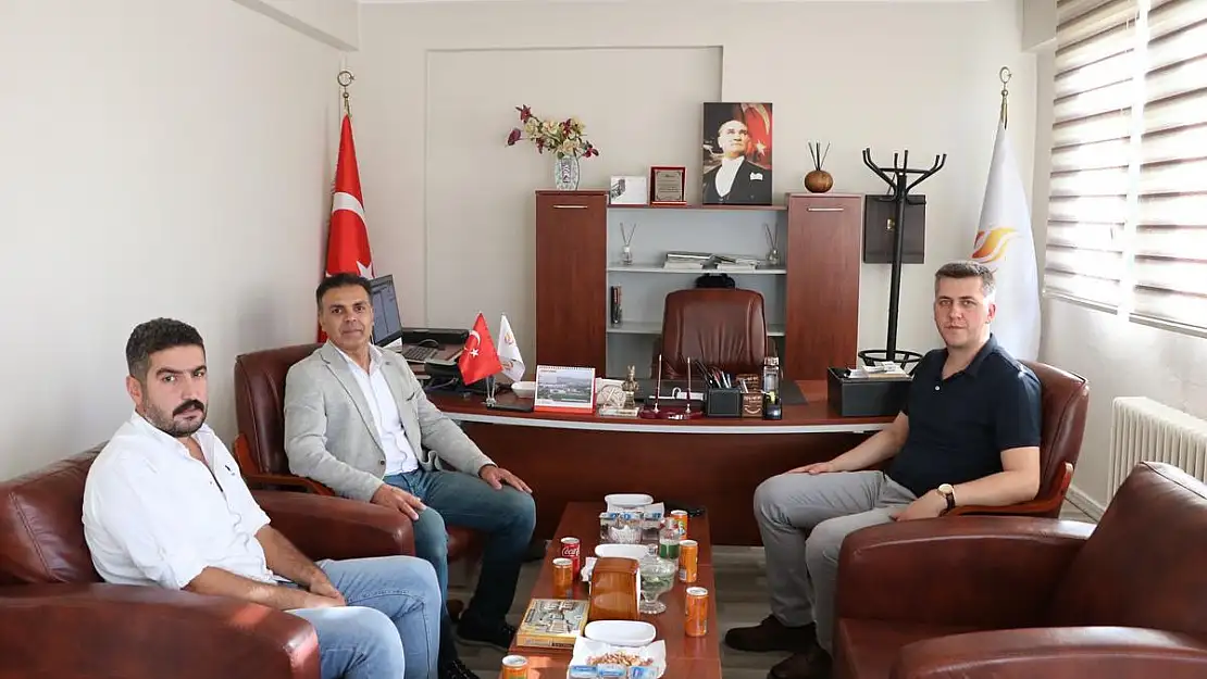 Kaymakam Serin'den Kurtalan MYO Müdürü Çığ'a Ziyaret