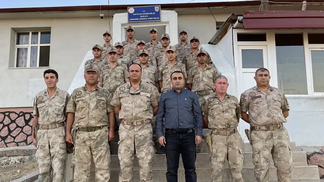 Kaymakam Tekin'den Jandarma Karakol Komutanlığına Ziyaret