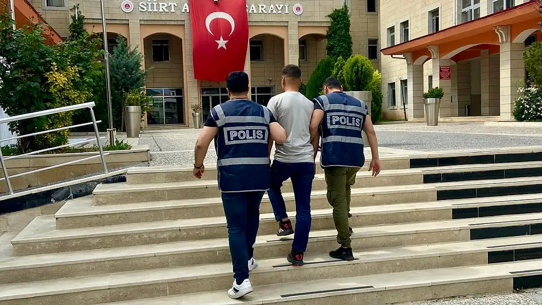 Kesinleşmiş Hapis Cezası Bulunan Şahıs Siirt'te Yakalandı