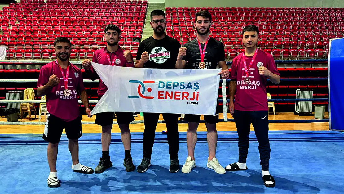 Konya'da 5 Madalya İle DEPSAŞ Enerji Fırtınası Esti!