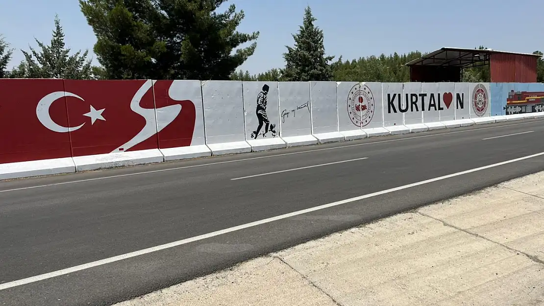 Kurtalan'da Jandarma'dan Estetik Dokunuş: Güvenlik Noktalarına Kurtalan Ekspresi Kimliği