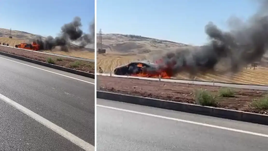 Kurtalan'da Son Model Mercedes Alev Topuna Döndü: 4 Kişi Son Anda Kurtuldu