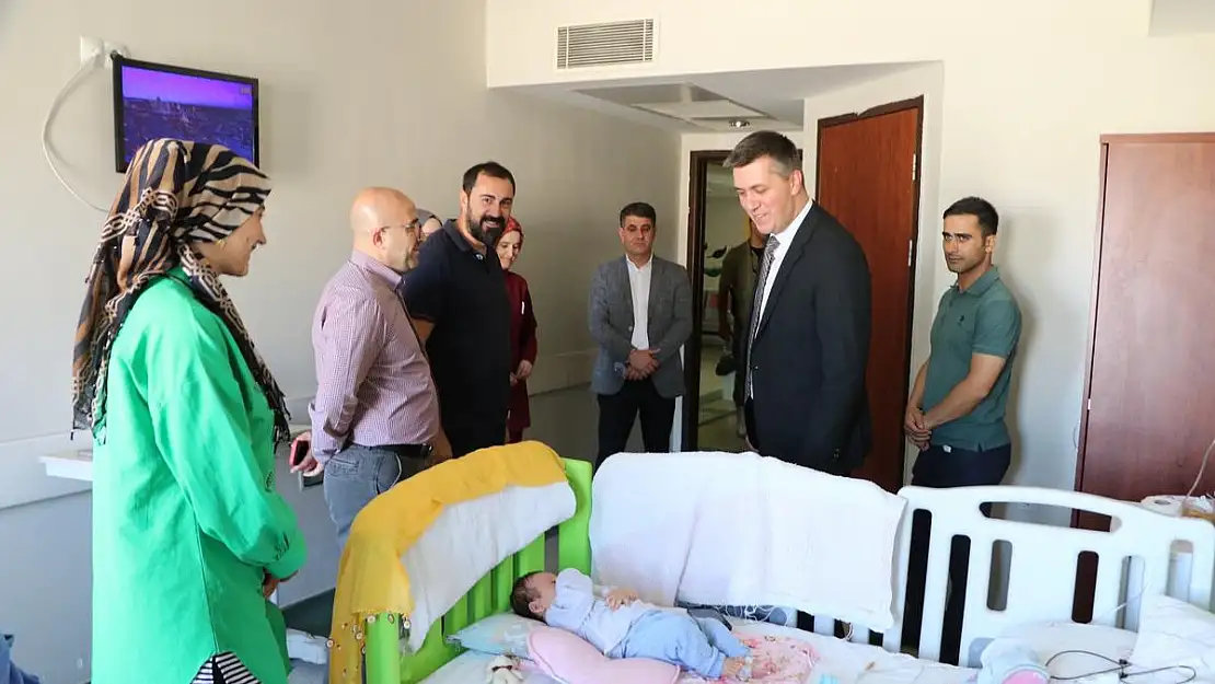 Kurtalan Kaymakamından İlçe Devlet Hastanesine Ziyaret