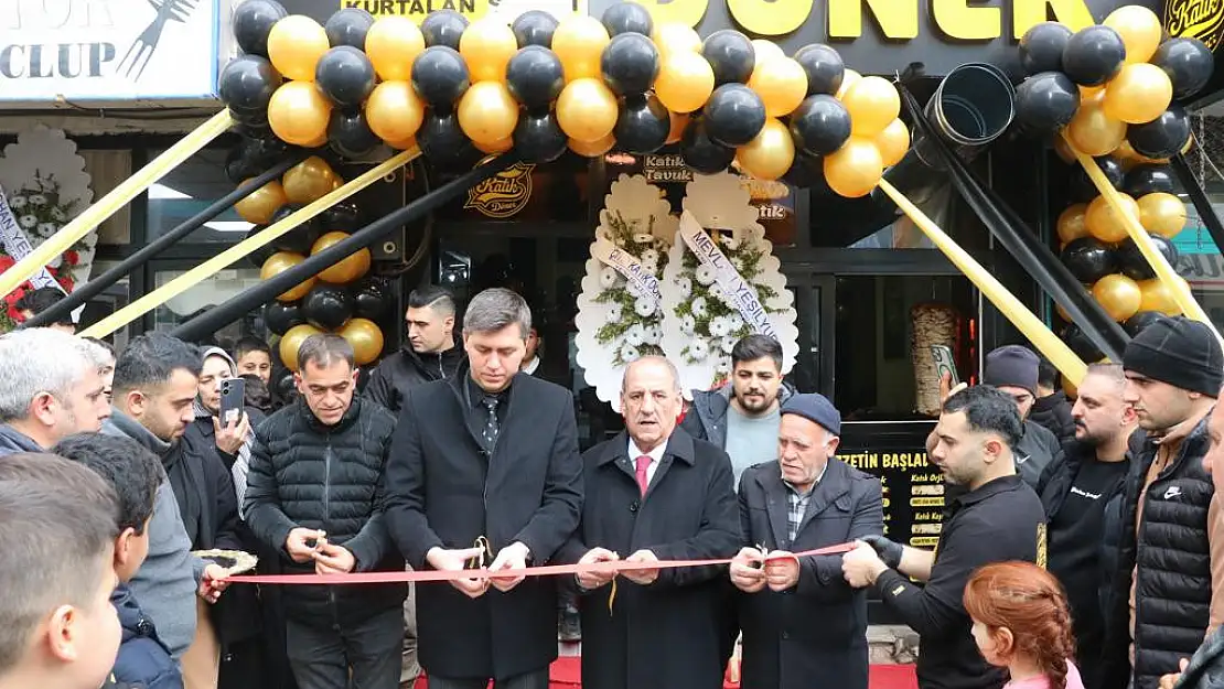 Kurtalan'da Dürüm Salonu Açılışı