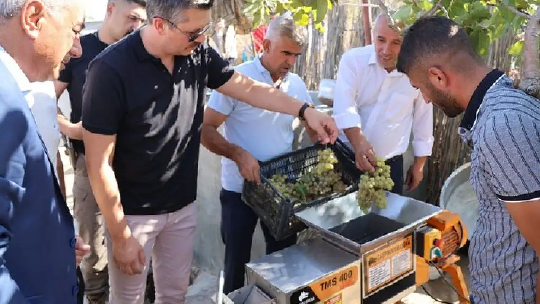 Kurtalan'da Pekmez Yapımına Başlandı
