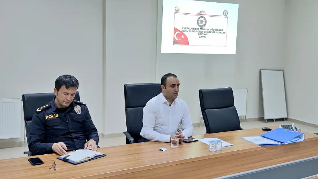 Kurtalanda Seçim Güvenliği Toplantısı